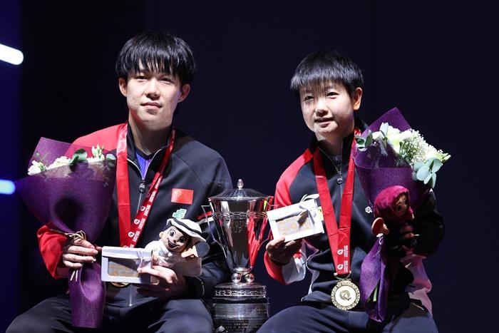 三连冠！王楚钦/孙颖莎夺得世乒赛混双冠军
