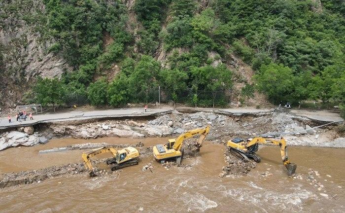北京市水毁道路断点全部打通